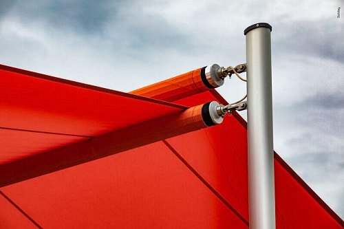 Soliday CS Twin è la vela avvolgibile XXL della collezione