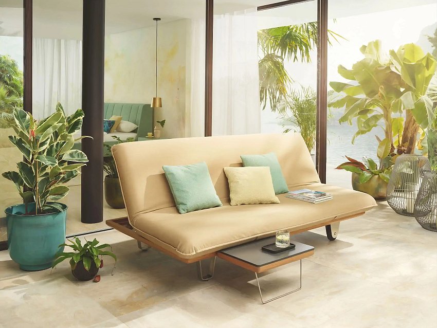 Lettino sunbed Tralli - Sojo Butterfly (2b)